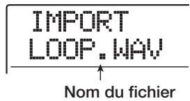ZOOM MRS-1608 - Importer un fichier wav/aiff - 1