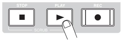 ZOOM MRS-1608 - Pressez la touche PLAY [▶] dans la section de transport. - 3