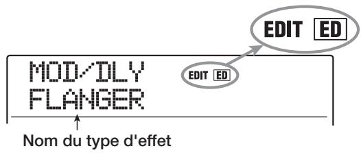 ZOOM MRS-1608 - Pour changer le type d'effet du module d'effets actuellement sélectionné, tournez la molette. - 1