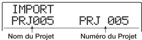 ZOOM MRS-1608 - Importer des patterns et morceaux rythmiques d'un autre projet - 1