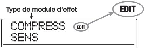 ZOOM MRS-1608 - Pressez la touche [EDIT]. - 1