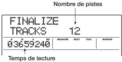 ZOOM MRS-1608 - Finaliser un cd-r/rw - 1
