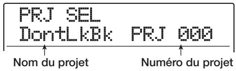ZOOM MRS-1608 - Pressez la touche [ENTER]. - 1