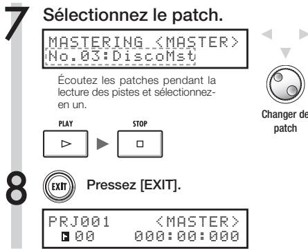 ZOOM R16 - Emploi d'un effet de mastering - 2