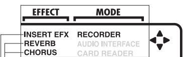 ZOOM R16 - Effet (Effect) et mode - 1