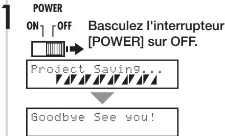 ZOOM R16 - Mise sous et hors tension - 2