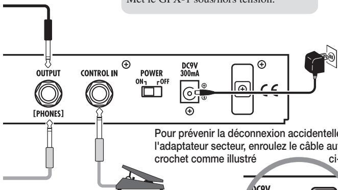 ZOOM GFX1 - Interrupteur [POWER ON/OFF] - 1