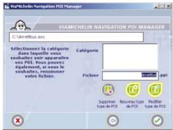 VIAMICHELIN NAVIGATION X-950T - Intégrez des fichiers « \*. asc - 2