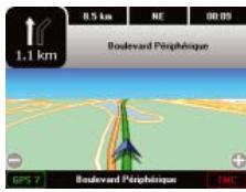 VIAMICHELIN NAVIGATION X-950T - Afficher une navigation libre - 2