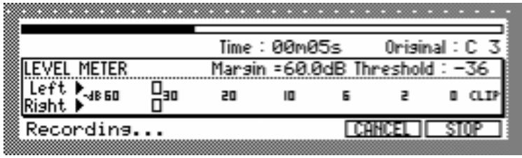 AKAI Z4 - Appuyez sur "RECORD - 3