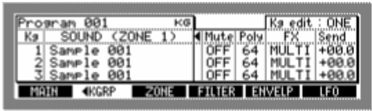 AKAI Z4 - Sélectionnez les paramètres "tune" et "lvl" (volume) et utilisez la molette JOG pour les régler à votre convenance. - 1