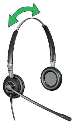 JABRA BIZ 2400 - PORT D'UN MICRO CASQUE A DOUBLE ECOUTEURS - 1