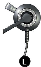 JABRA BIZ 2400 - PORT DE L'OREILLETTE AVEC UN CROCHET AURICULAIRE - 3