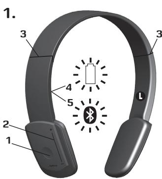 JABRA HALO BT650S - Quick Start Manual for Apple® Products - 1