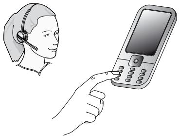 JABRA PRO 9470 - Numération avec un téléphone portable standard (Jabra PRO 9465 Duo et Jabra PRO 9470 uniquement) - 1