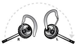 JABRA PRO 9470 - COMMENT PORTER LE MICRO-CASQUE - 7
