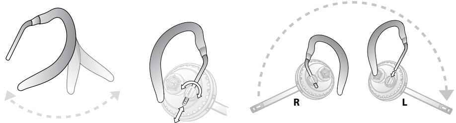 JABRA PRO 9470 - Montage du contour d'oreille - 1