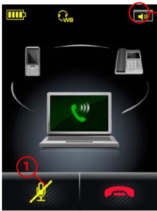 JABRA PRO 9470 - MENU OPTIONS D'APPEL - 1