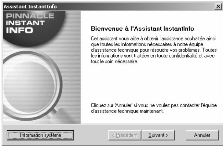 PINNACLE DVD INSTANTCD+DVD - Chapitre 30: instantinfo - 1