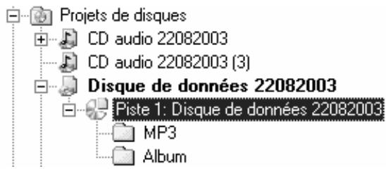 PINNACLE DVD INSTANTCD+DVD - Explorer la zone de projets - 2