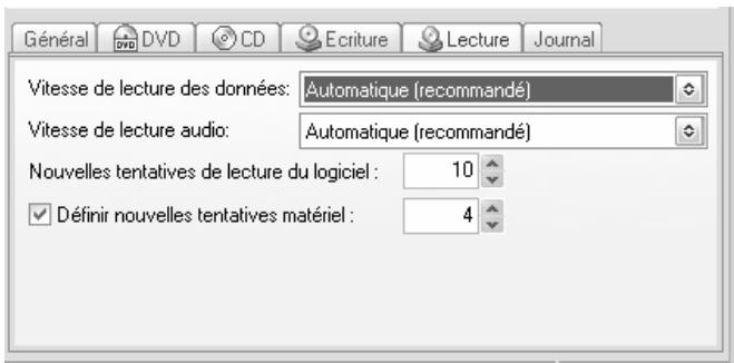 PINNACLE DVD INSTANTCD+DVD - Paramètres de lecture - 1