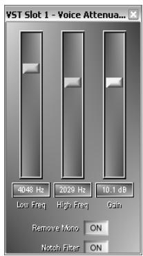 PINNACLE DVD INSTANTCD+DVD - Les emplacements des effets VST - 3