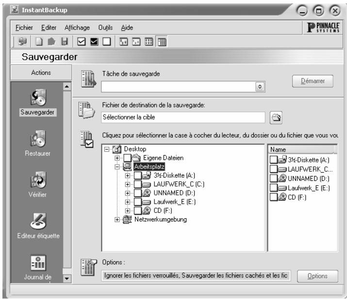 PINNACLE DVD INSTANTCD+DVD - Sauvegarde sans l'assistant - 3
