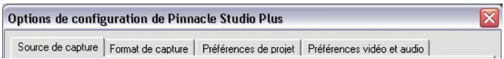 PINNACLE STUDIO 11 - Options de configuration - 1