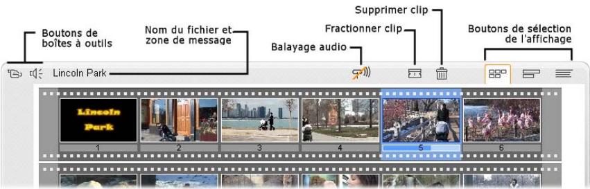 PINNACLE STUDIO 11 - La fenêtre film - 2