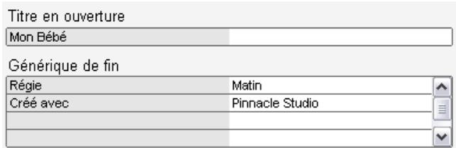 PINNACLE STUDIO 11 - Options de smartmovie - 3