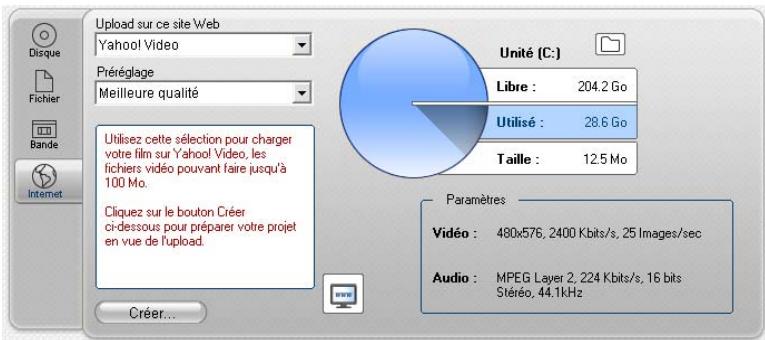 PINNACLE STUDIO 11 - SORTIE pour le WEB - 1
