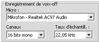 PINNACLE STUDIO 11 - Enregistrement de voix-off - 1