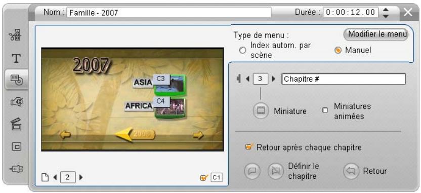 PINNACLE STUDIO 11 - Édition à l'aide de l'outil modifier les propriétés du clip - 2
