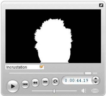 PINNACLE STUDIO 11 - L'interface de l'effet incrustation couleur (chroma key) - 1