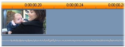 PINNACLE STUDIO 11 - Pour découvrir un seul clip dans le plan de montage : - 1