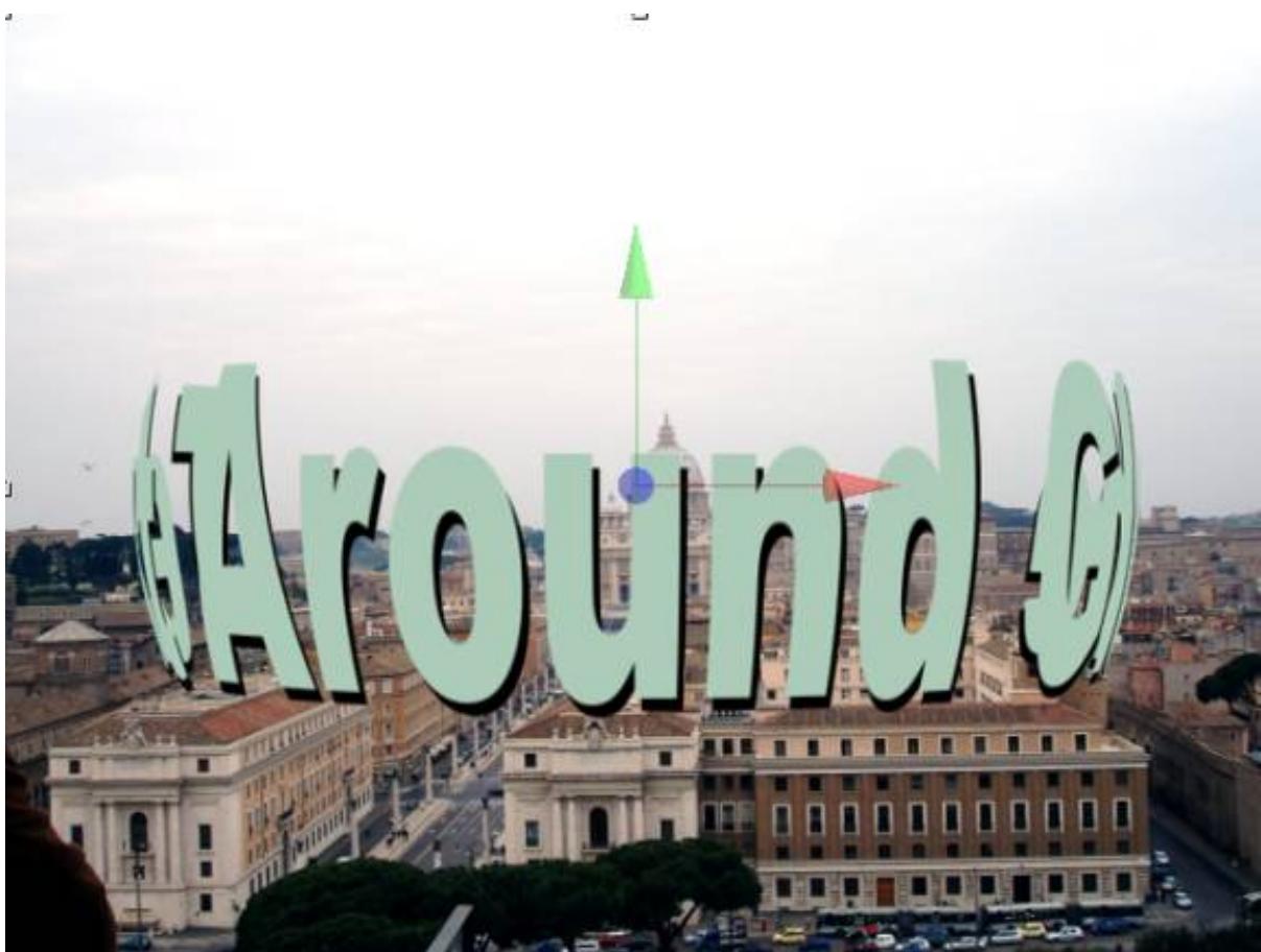 PINNACLE BORIS GRAFFITI - Positionner le texte sur une structure en 3D - 6
