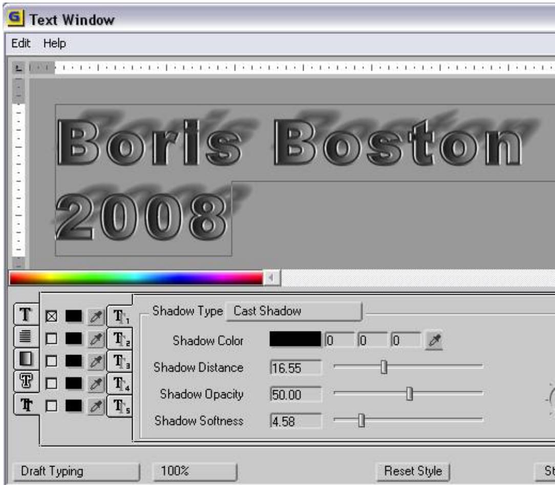 PINNACLE BORIS GRAFFITI - Shadow Tab. - 2