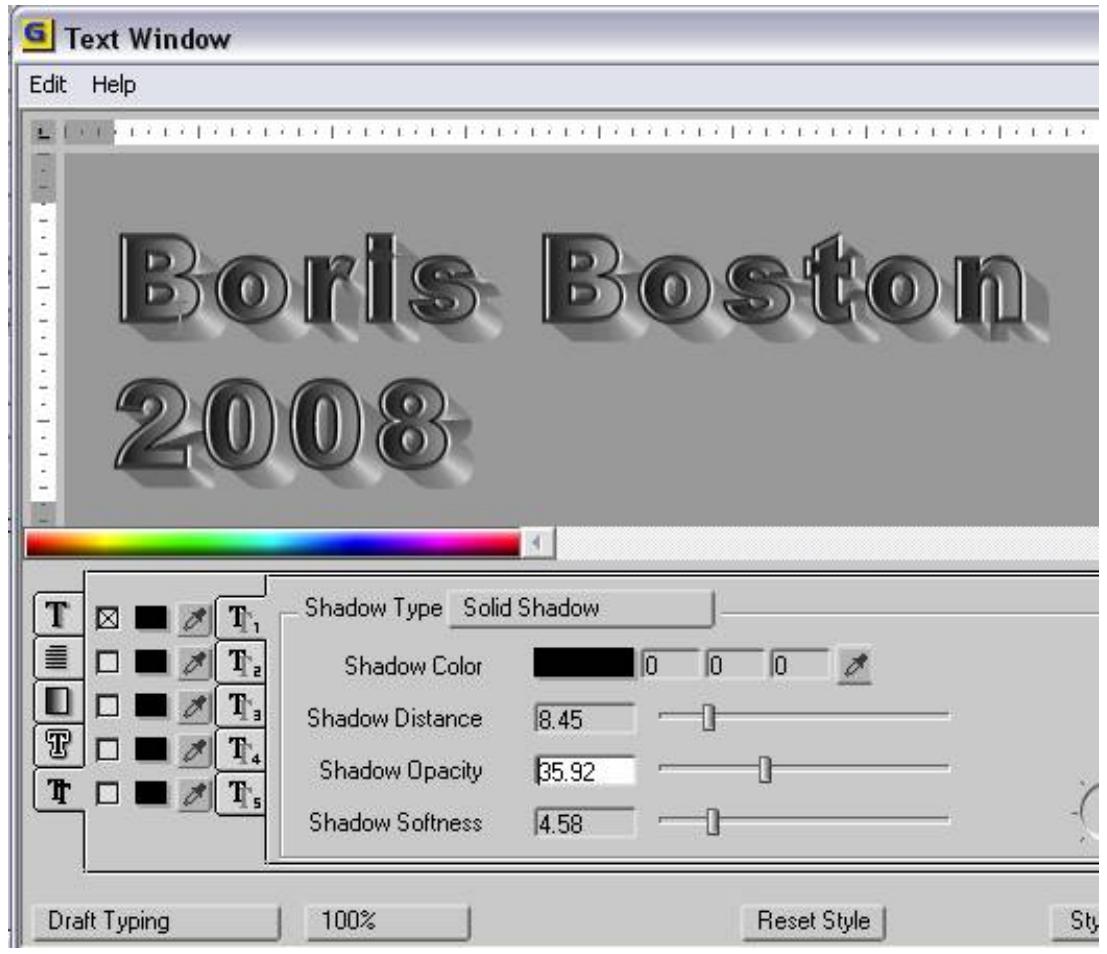 PINNACLE BORIS GRAFFITI - Shadow Tab. - 3