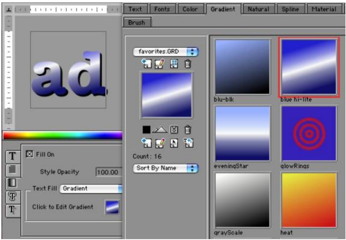 PINNACLE BORIS GRAFFITI - Gradient Tab. - 1