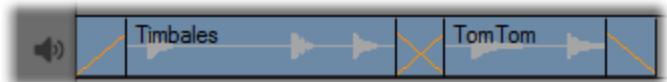 PINNACLE STUDIO ULTIMATE COLLECTION - Transitions sur les pistes audio - 1