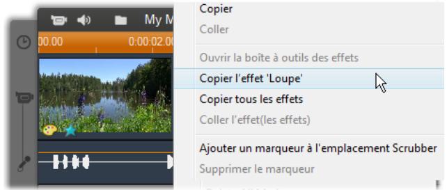 PINNACLE STUDIO ULTIMATE COLLECTION - Copier et coller des effets - 1