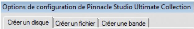 PINNACLE STUDIO ULTIMATE COLLECTION - À propos des options de configuration de Studio - 2