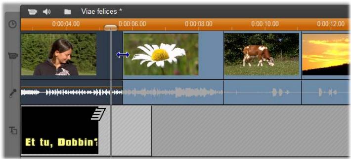 PINNACLE STUDIO ULTIMATE COLLECTION - MONTAGE AVANCE DANS LE PLAN DEMONTAGE - 1