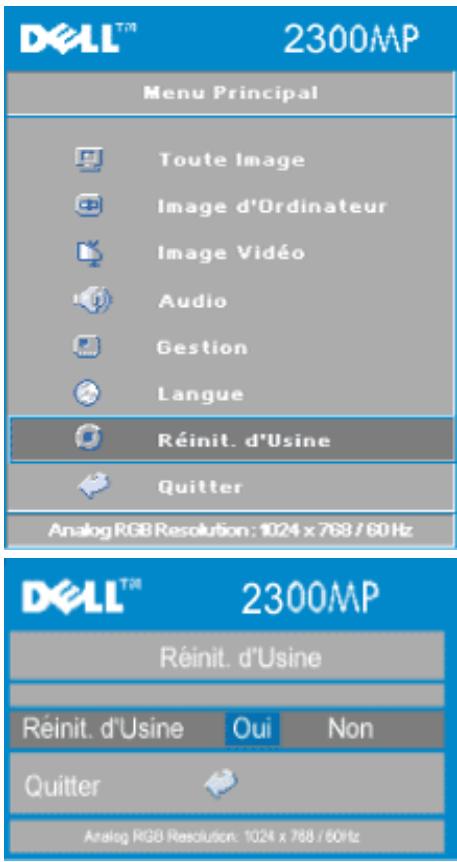 DELL 2300MP - Menu langue - 3