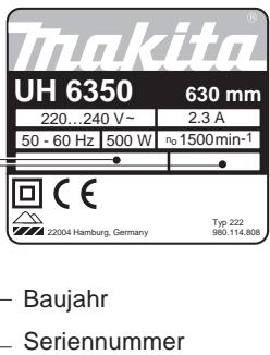 DOLMAR UH5550 - Teilebezeichnung - 3