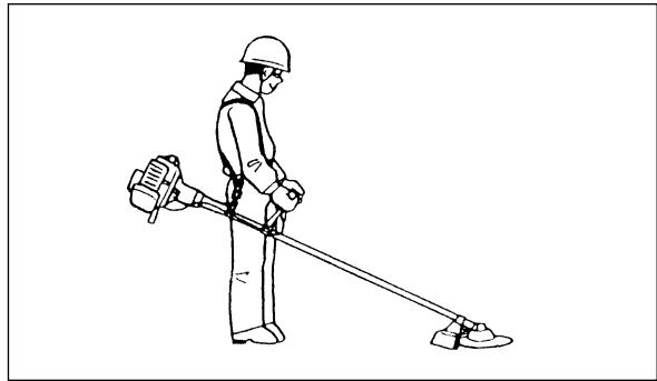 DOLMAR MS-22C - Afstellen van de schoudergordel - 1