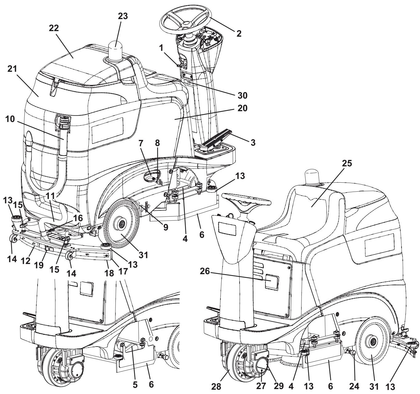 NILFISK BR 651 - 2