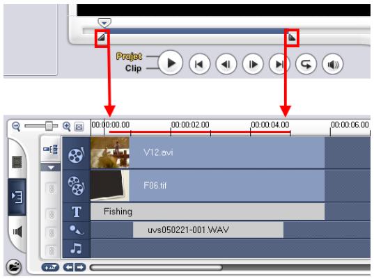 ULEAD VIDEO STUDIO 9 - Définir un domaine d'aperçu - 1