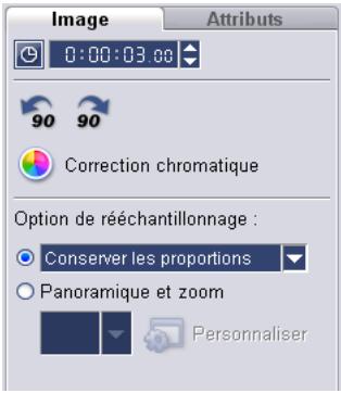 ULEAD VIDEO STUDIO 9 - Onglet Image - 1