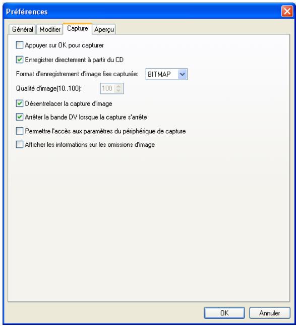 ULEAD VIDEO STUDIO 9 - Onglet Capture - 1